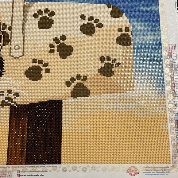 COMPLETED Diamond Art Club Toulouse Largent Mailbox Artist Lowell Herrero - Picture 9 of 17